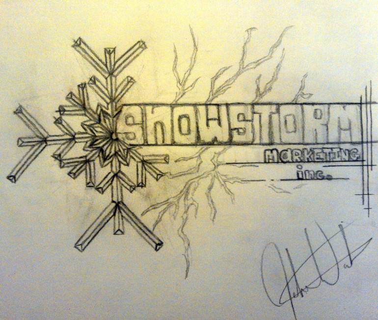 Logo Design for Snowstorm Marketing Inc.
